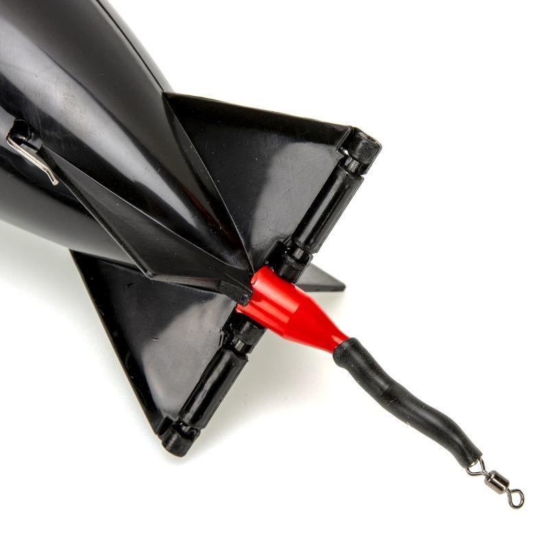 Fishing Lure Topwater - Visraketvoeder met snelontgrendeling, aashouder, drijvend kunstaas,