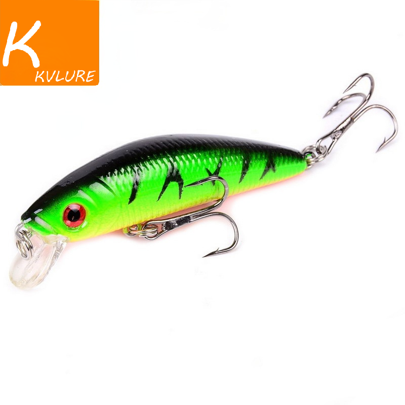 Fishing Lure Soft Plastic - Vissen Lokken 70mm 8g 3D Ogen