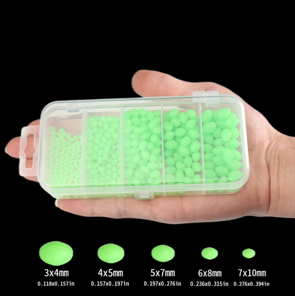 Fishing Lure Topwater - 375 stks/set Nacht Lichtgevende Vissen Harde