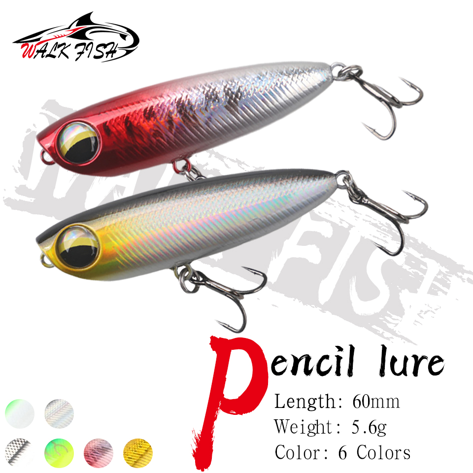Fishing Lure Topwater - WALK FISH 1 Stuks 6cm 5.6g