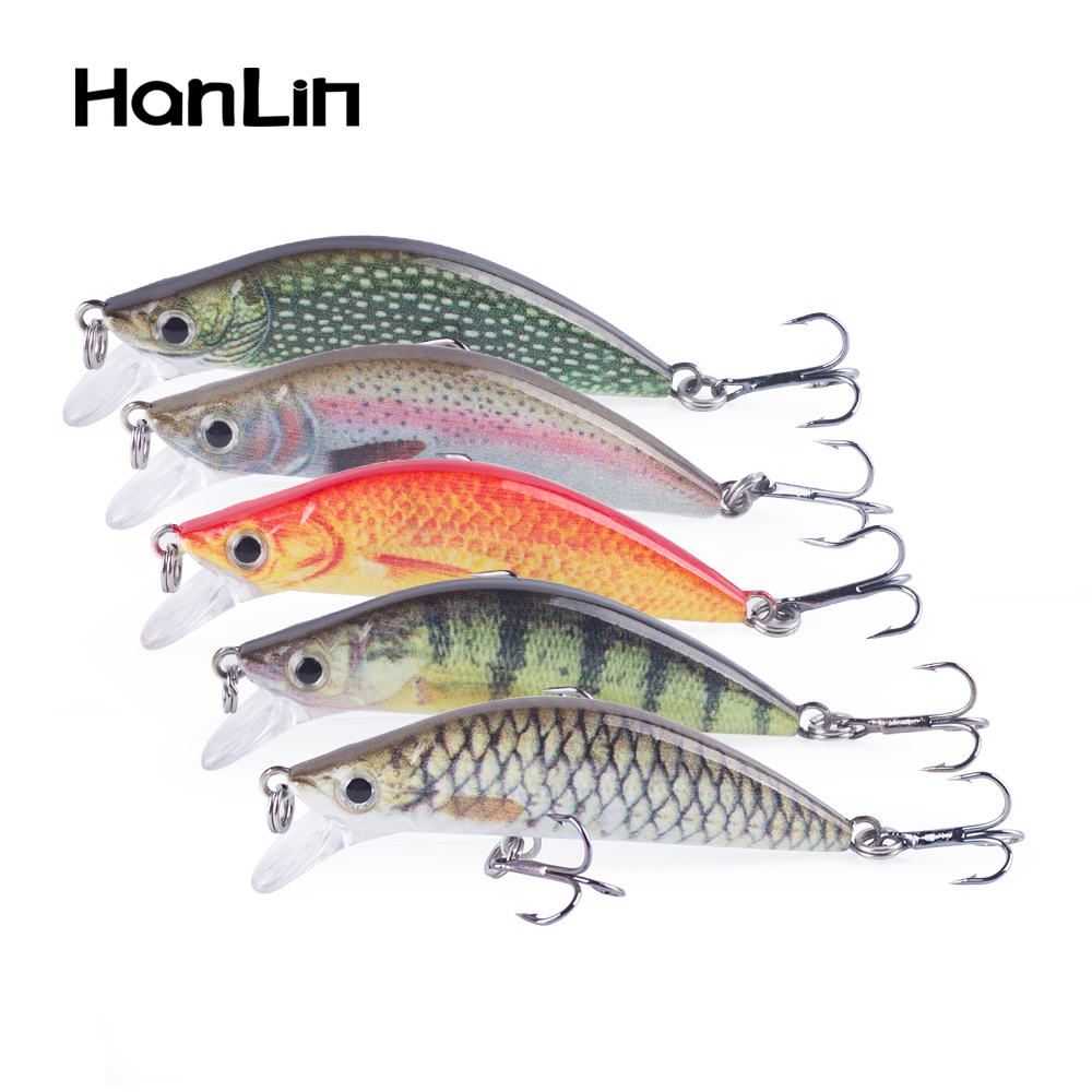 Fishing Lure Crankbait - Hanlin Mini Minnow 55Mm 5.8G Visaas