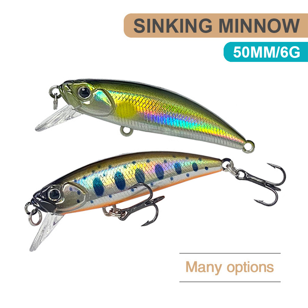 Fishing Lure Jerkbait - 5 Cm 6G Vissen Lokt Zinken