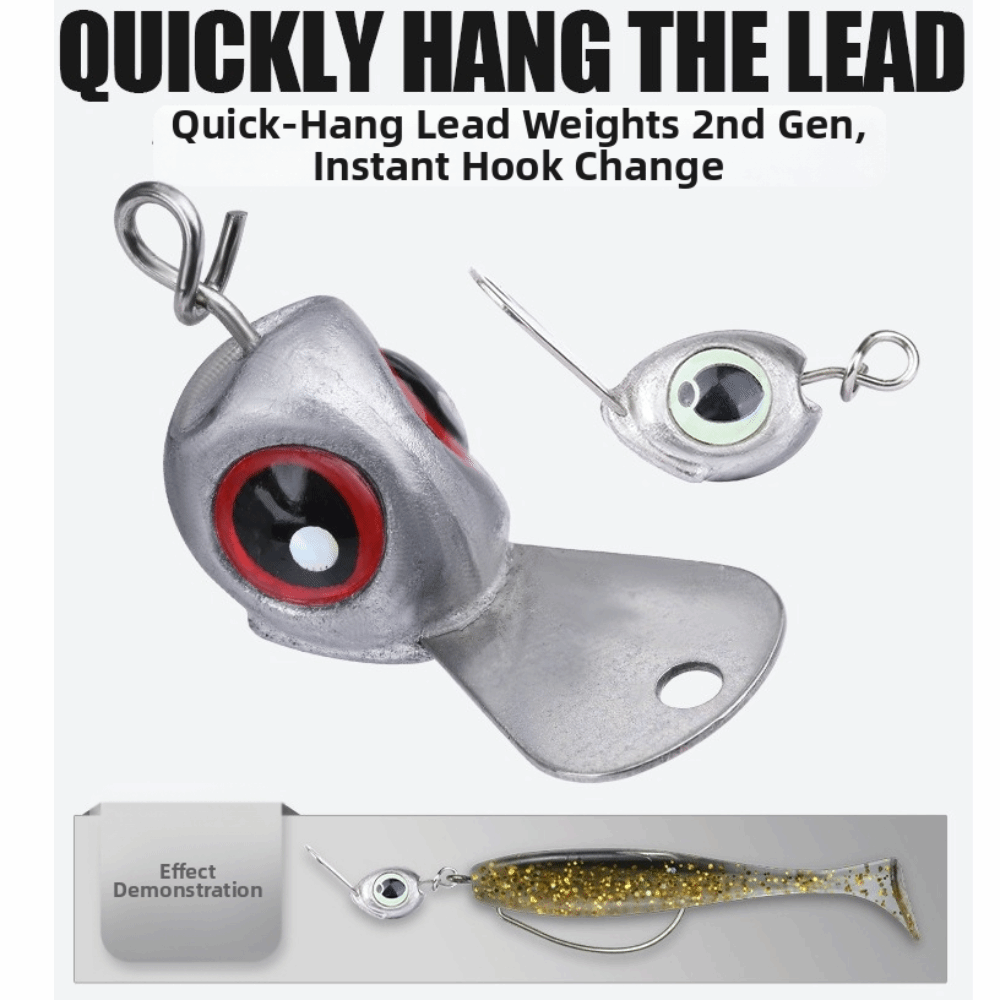 Fishing Lure Jig - 10 stuks Jig Head Lure Tong