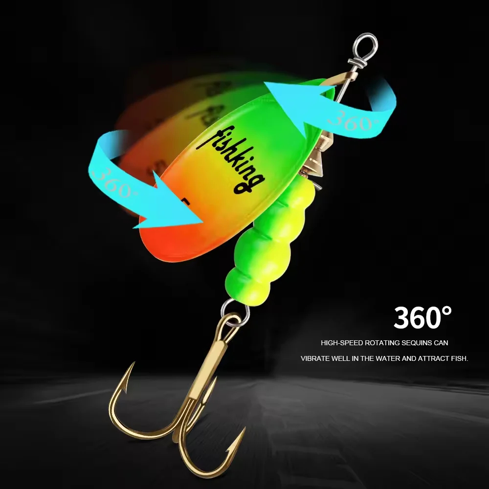 Metalen Lepel Spinner Lokken 3 - Fishing Lure Crankbait recensie en prijs