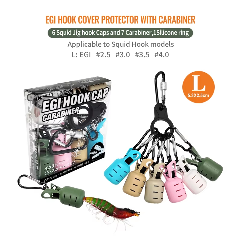 6-delige kleurrijke inktvis ji - Fishing Lure Making Kit recensie en prijs