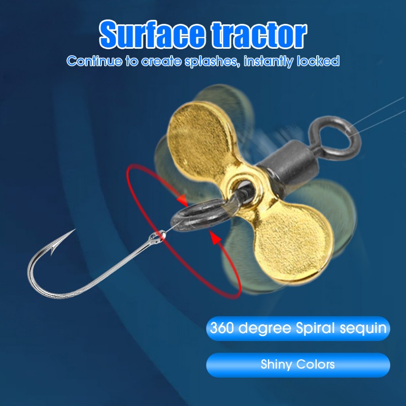 Plug Casting Fishing Propeller - Fishing Lure Blade Bait recensie en prijs