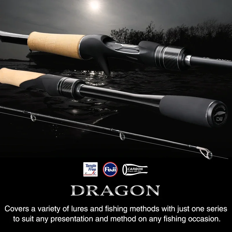 TSURINOYA DRAGON Hengel 1.98m  - Kastking Reel Zephyr recensie en prijs