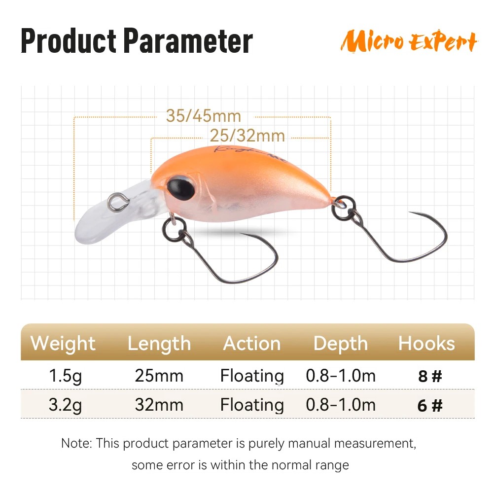Koninkrijk Vissen Lokken Micro - Fishing Lure Crankbait recensie en prijs