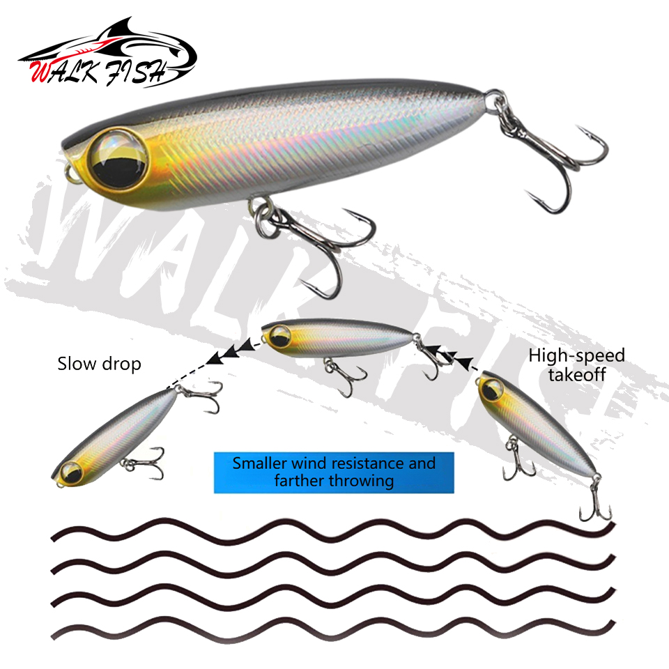 WALK FISH 1 Stuks 6cm 5.6g Top - Fishing Lure Topwater recensie en prijs