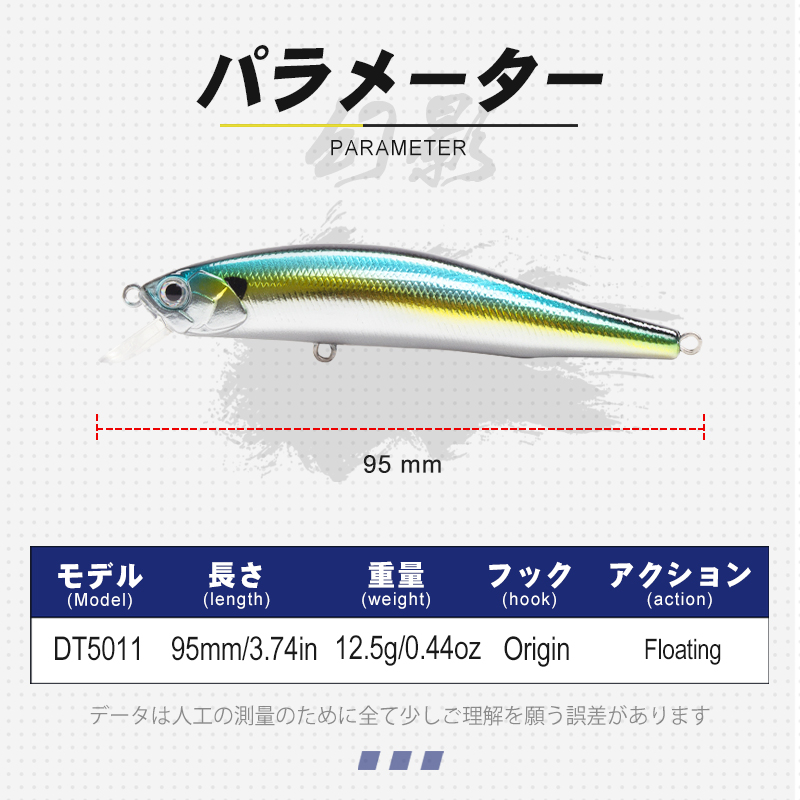 D1 Lokken Drijvende Minnow Wob - Fishing Lure Jerkbait recensie en prijs