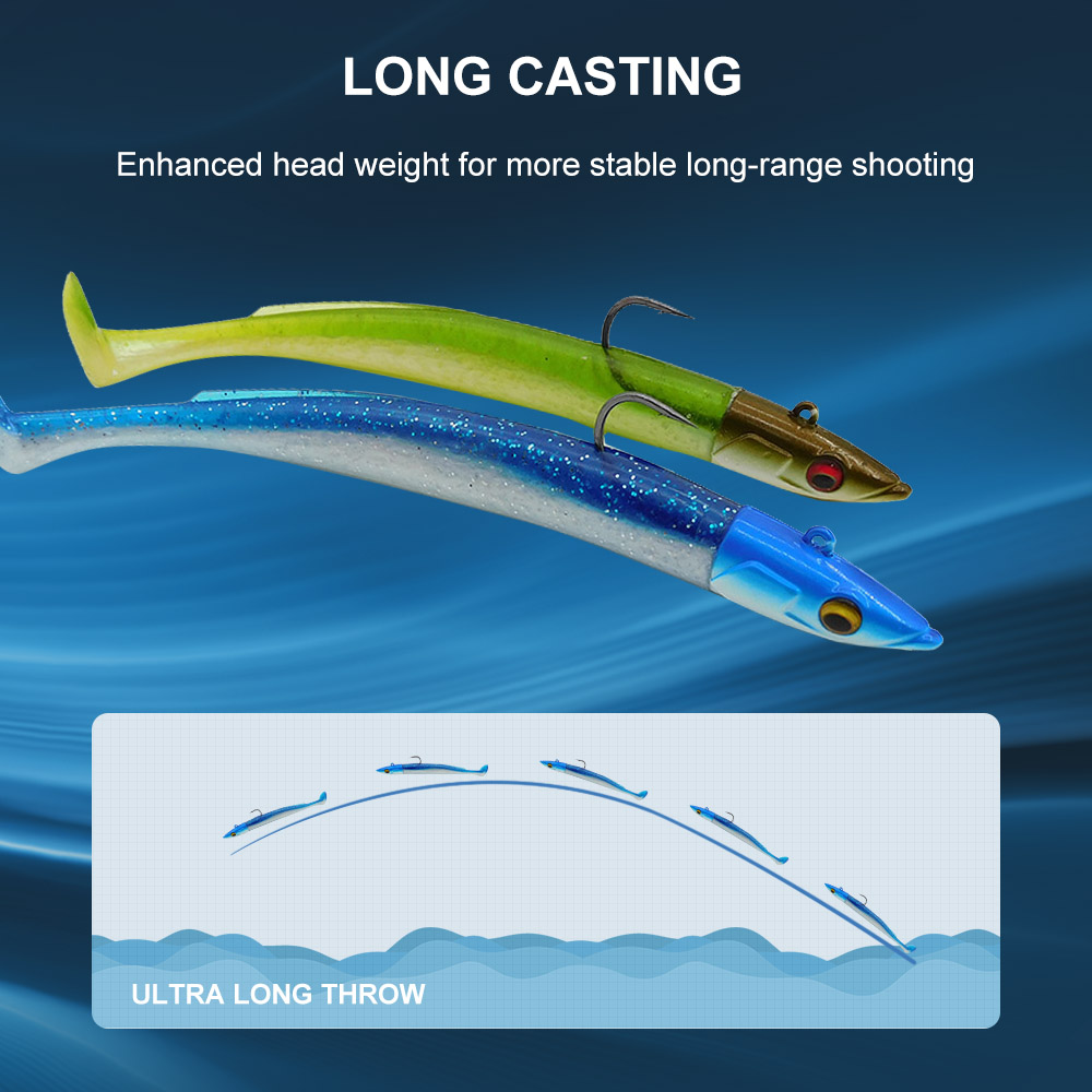 ESFISHING Zachte Vislokmiddele - Fishing Lure Soft Plastic recensie en prijs